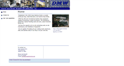 Desktop Screenshot of davismachineworks.com